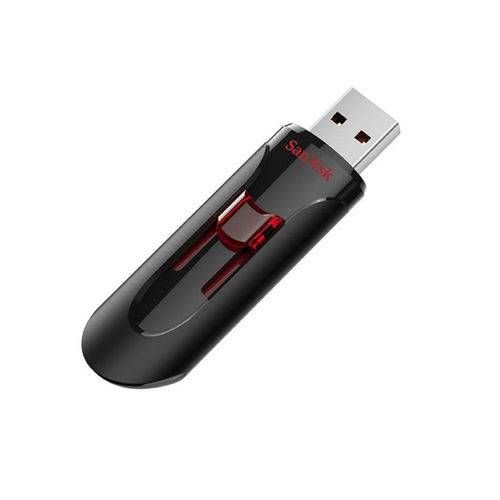 Pen Drive 64 Gb Cruzer Glide USB 3.0 Preto - Sandisk