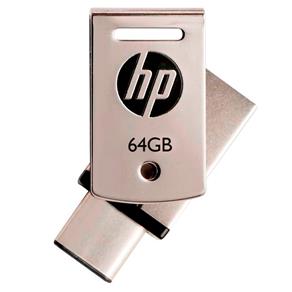 Pen Drive 64GB HP Tipo C X5000M USB 3.1