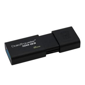 Pen Drive 8GB Kingston USB 3.0 DataTraveler - DT100G3/8GB