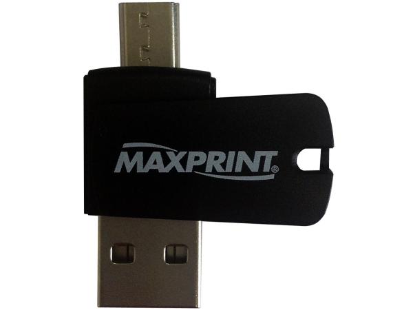 Tudo sobre 'Pen Drive 8GB Maxprint - Micro USB Drive'