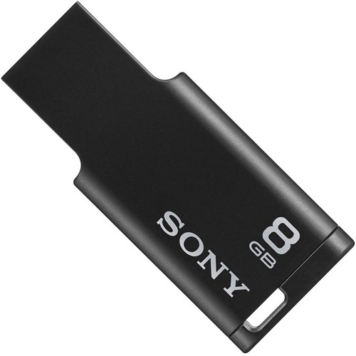 Pen Drive 8Gb Microvault Preto Usm8m2 - Sony