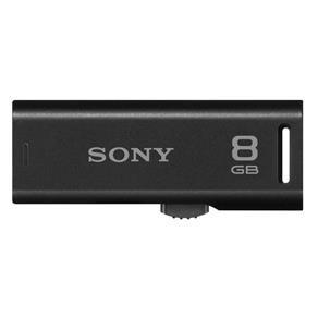 Pen Drive 8GB Retrátil com Indicador LED Preto Sony USM8GR