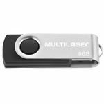Pen Drive 8gb Twister Pd587 Usb - Multilaser