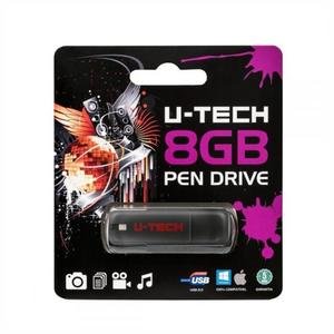 Tudo sobre 'Pen Drive 8GB UTECH Pd102 Preto'