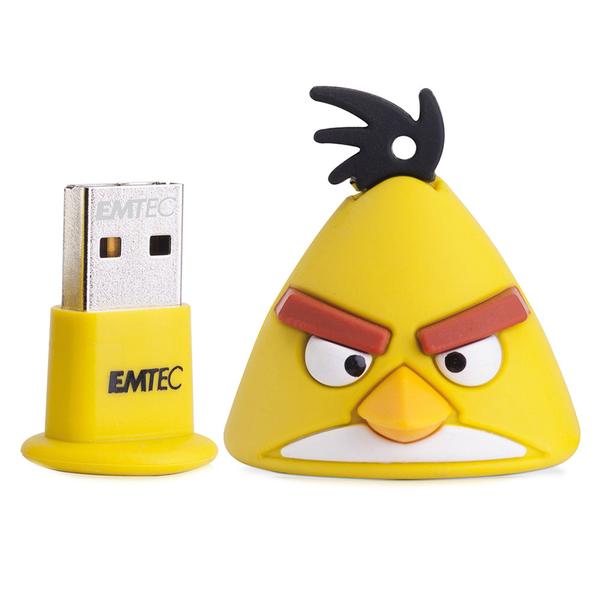 Pen Drive Andry Birds Yellow Bird 8GB 2.0 - Emtec