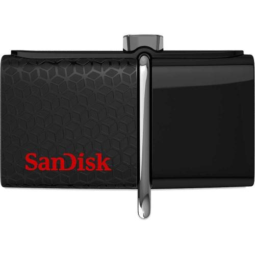 Pen Drive Dual 16gb Preto - Sandisk