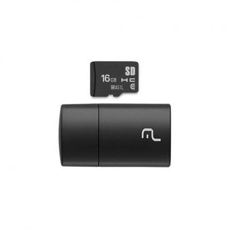 Pen Drive 2 em 1 Classe 10 Micro SD 16GB Multilaser - MC162