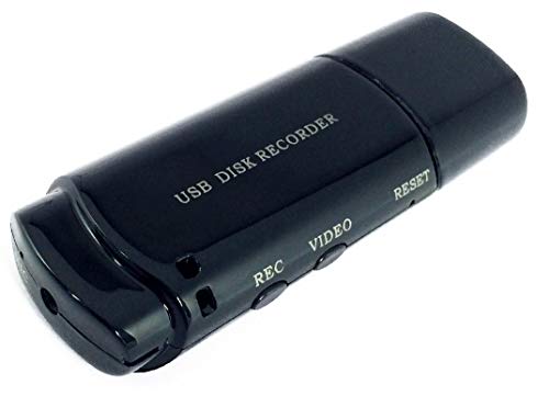 Pen Drive Espião com Câmera Espiã e Microfone Gravador Voz