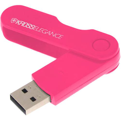 Tudo sobre 'Pen Drive 32GB Kross Elegance - Rosa'