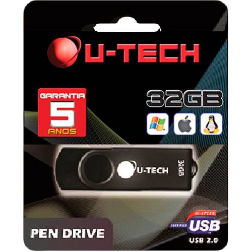 Tudo sobre 'Pen Drive 16GB U-tech'