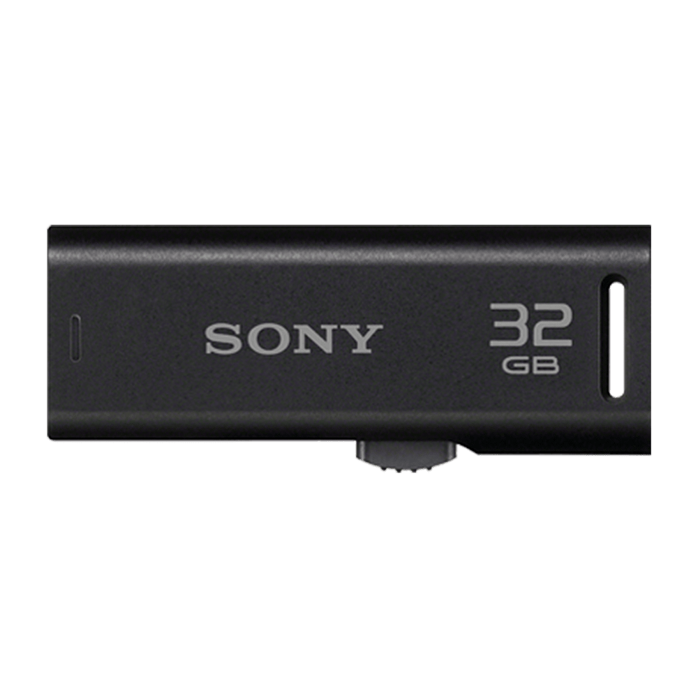 Pen Drive 32Gb Sony Usm32Gr Microvault Preto Usb
