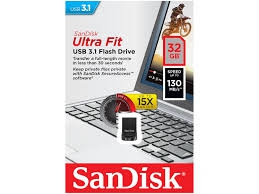 Pen Drive 32gb Ultra Fit Usb 3.1 130mbs Z430 Sandisk