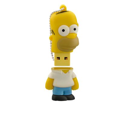 Pen Drive Homer Simpsons 8GB USB Leitura 10MB/s e Gravação 3MB/s Multilaser - PD070 PD070