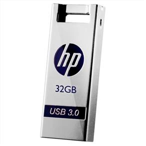 Pen Drive Hp X795W Chaveiro 32Gb USB 3.0 Prata
