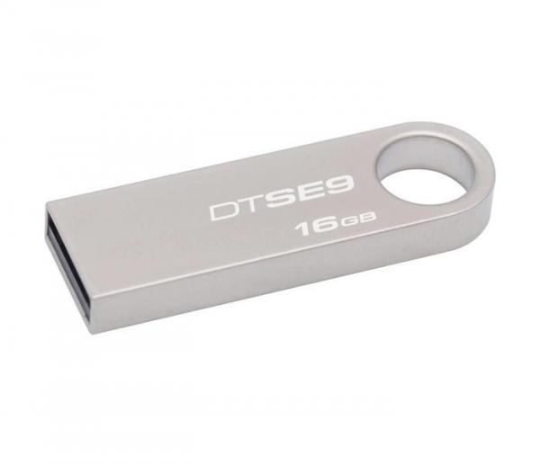 Pen Drive Kingston 16GB USB 2.0 Aluminio Data Traveler DTSE9H/16GB