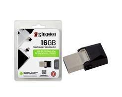 Pen Drive Kingston 16GB USB 3.0 Dtduo Data Traveler Micro DTDUO3/16