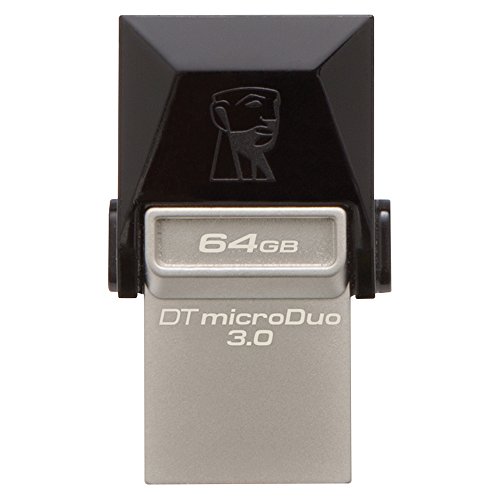 Pen Drive Kingston 64GB USB 3.0 Data Traveler Micro Duo - DTDUO3/64GB