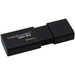 PEN Drive Kingston 64GB USB 3.0 Datatraveler 100 G3 (DT100G3/64GB T)