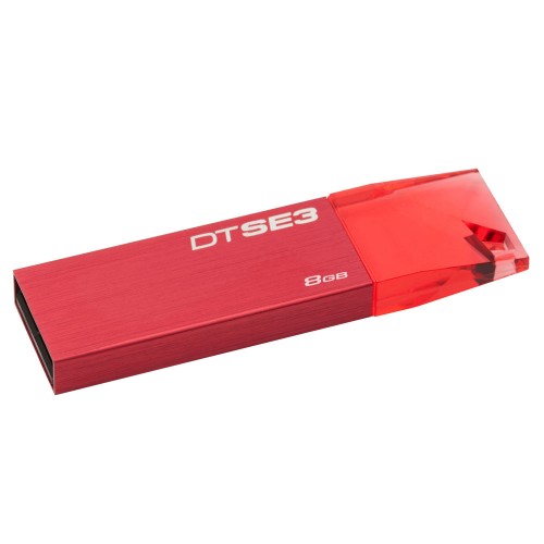 Pen Drive Kingston 8GB 2.0 DTSE3 Vermelho - KC-U688G-4CR