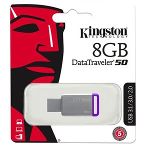 Pen Drive Kingston 8Gb Dt50 Usb 3.1 2512