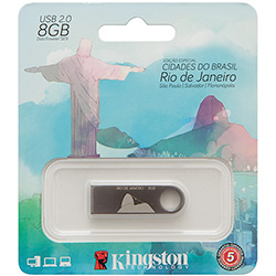Tudo sobre 'Pen Drive Kingston Data Traveler DTSE9 8GB Rio de Janeiro'