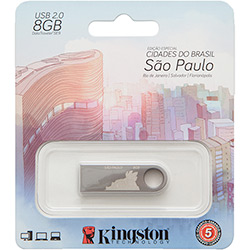 Pen Drive Kingston Data Traveler DTSE9 8GB São Paulo