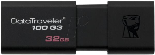 Pen Drive Kingston DataTraveler 100 G3 32 GB - USB 3.1
