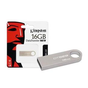 Pen Drive Kingston DataTraveler SE9 USB 2.0 16GB DTSE9H/16GB - Prata