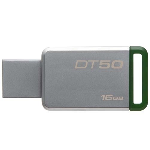 Pen Drive Kingston DataTraveler USB 3.1 16GB DT50/16GB-Verde