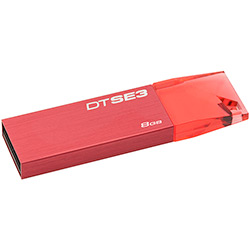 Pen Drive Kingston DTSE3 8GB Vermelho