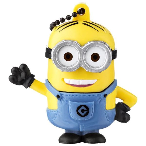 Pen Drive Minions Dave 8GB USB Leitura 10MB/S e Gravacao 3MB/S Multilaser - PD095