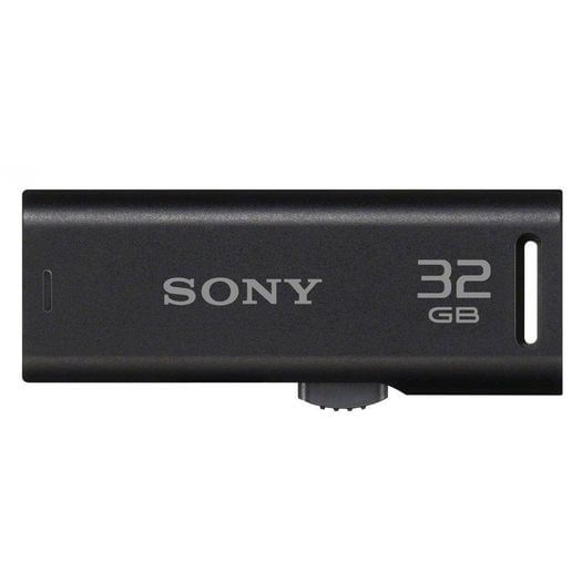 Pen Drive Retrátil 32gb (Usm32gr) Preto - Sony