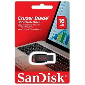 Pen Drive Sandisk 16Gb Cruzer Blade