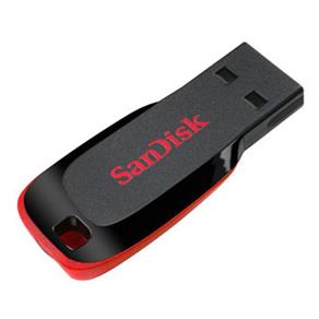 PEN Drive Sandisk 8GB Cruzer Blade Preto USB 2.0 FLASH Drive (SDCZ50-008G-B35 T)
