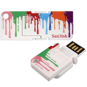 Pen Drive SanDisk Cruzer Pop 8GB - Branco