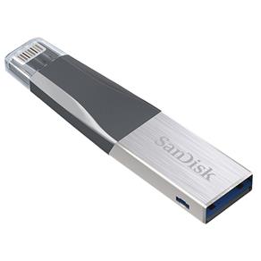 Pen Drive SanDisk IXpand Mini 16GB para PC, Mac, IPhone e IPad