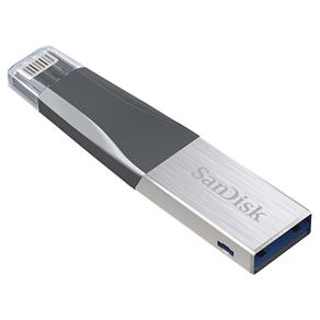 Pen Drive SanDisk IXpand Mini 64GB para PC, Mac, IPhone e IPad
