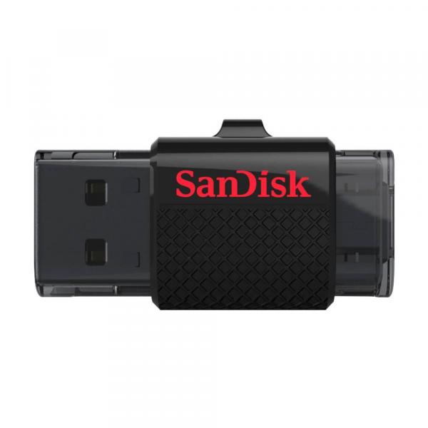 Pen Drive SanDisk Ultra Dual USB Drive 64GB - Preto