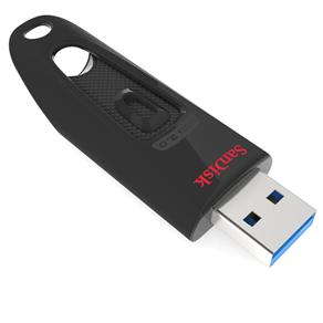 Pen Drive SanDisk Ultra USB 3.0 16GB - Preto