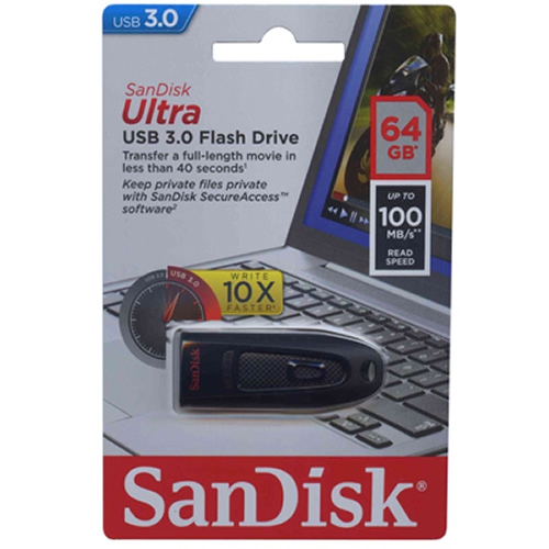 Pen Drive Sandisk Ultra Usb 3.0 Z48 64gb