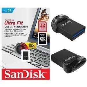 Pen Drive Ultra Fit Sandisk com Usb 3.1 - 32Gb Sdcz430-032G-G46
