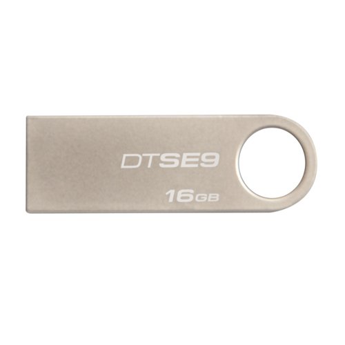 Pen Drive USB 2.0 Kingston DTSE9H/16GBZ Datatraveler SE9 16GB Prata