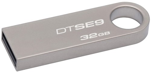 Pen Drive USB 2.0 Kingston DTSE9H/32GBZ Datatraveler SE9 32GB Prata