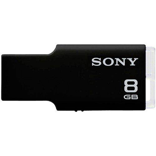 Tudo sobre 'Pen Drive Usm-M 8 Gb Preto - Sony'