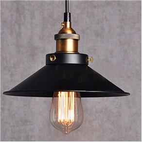 Pendente Retro Industrial Preto Loft Luminária Vintage Lustre Design Edison LM1700