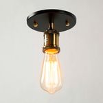 Pendente Retro Industrial Vidro Loft Luminária Vintage Lustre Design Edison Lm1770 - Eluminarias