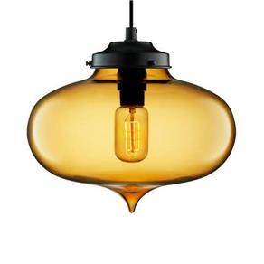 Pendente Retro Industrial Vidro Loft Luminária Vintage Lustre Design Edison LM1814