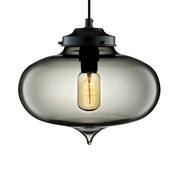 Pendente Retro Industrial Vidro Loft Luminária Vintage Lustre Design Edison LM1816 - Eluminarias