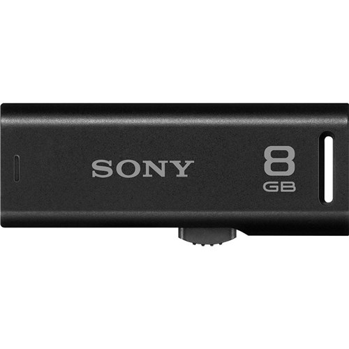 Pendrive 8Gb Sony Retrátil Usm8gr - Preto