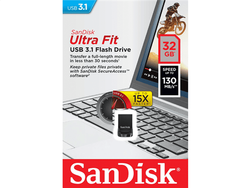 Pendrive Sandisk Ultra Fit 32 Gb Usb 3.1